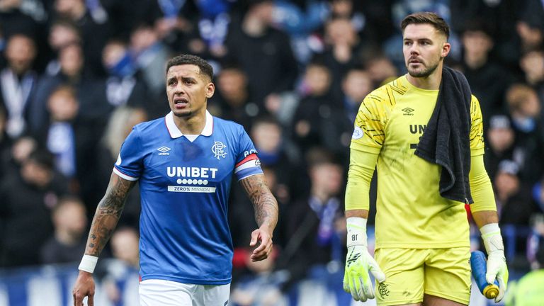 Rangers have yet to win a Premiership game at Ibrox this season