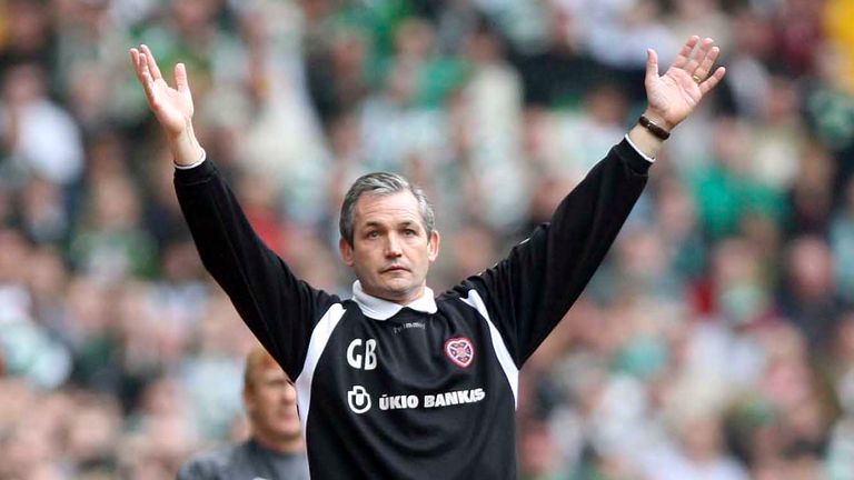 George Burley was sacked after winning eight of Hearts first 10 league games of the 2005/06 season