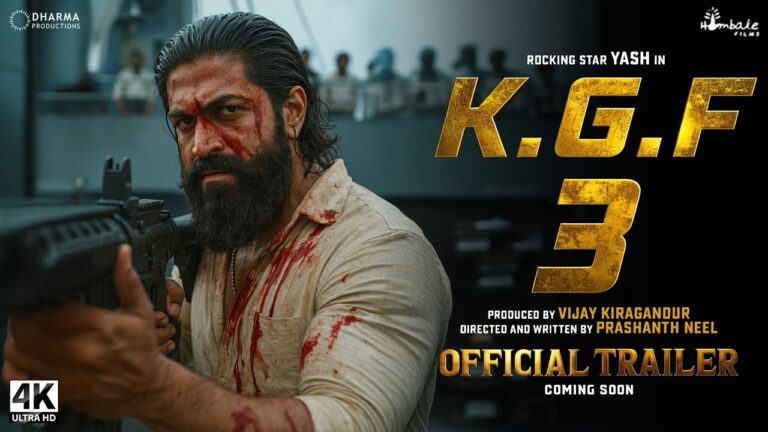 K.G.F: Chapter 3 – Official Trailer | Rocking Star Yash | Prabhas | Prashanth Neel