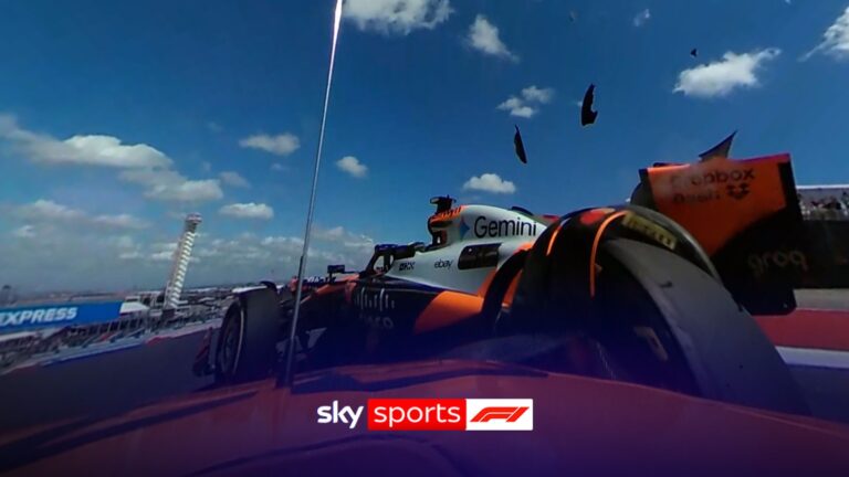 NEW ANGLES of McLaren's controversial Sprint collision