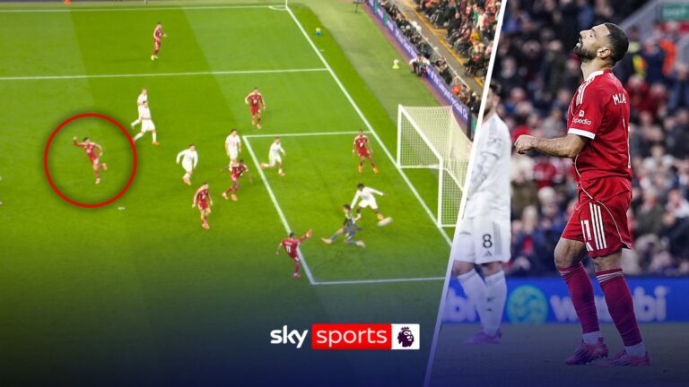 Look away, Curtis! Jones celebrates BEFORE Salah misses big chance!