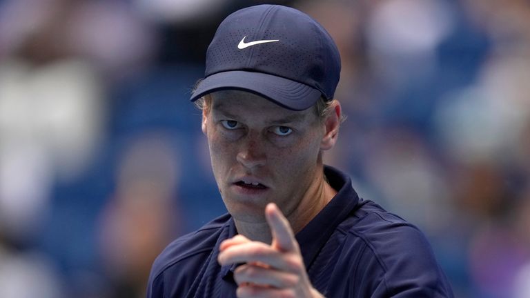 Jannik Sinner, 2025 China Open (Associated Press)