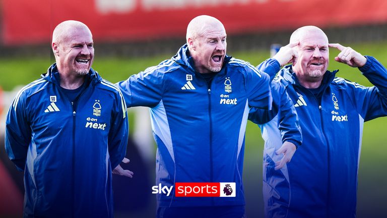 'A lot of laughter' | Dyche injects fun into Nottingham Forest training session
