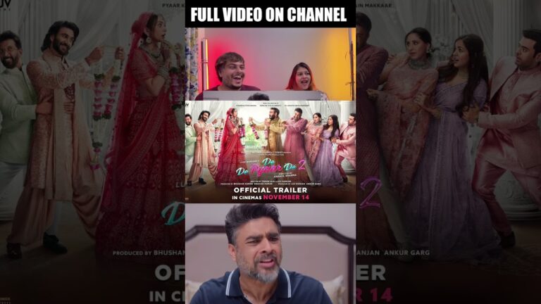 De De Pyaar De 2 – Official Trailer | Ajay Devgn, R. Madhavan, Rakul Preet, Meezaan Jafri | 14th Nov
