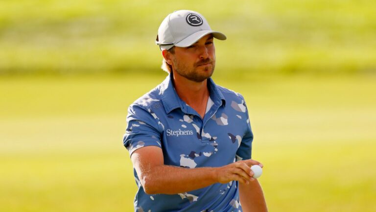 PGA Tour: Austin Cook goes from late entry to share of lead at Bank of Utah Championship before play suspended at Black Desert | Golf News