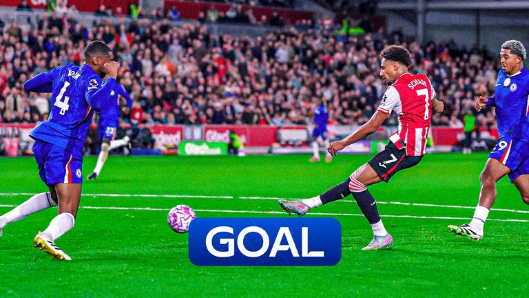 Brentford goal