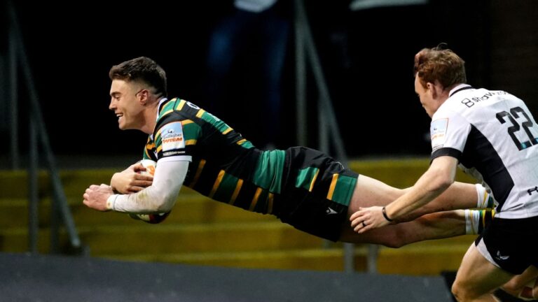 Gallagher Prem: Northampton Saints rally to beat Saracens as Tommy Freeman scores four tries | Rugby Union News