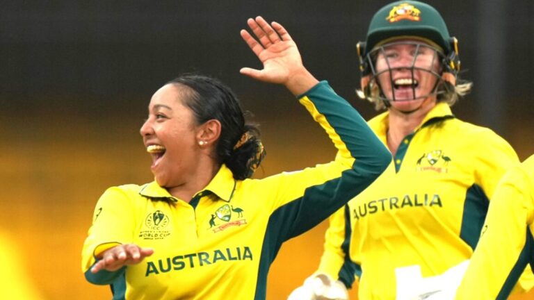 Women’s Cricket World Cup: Australia thrash South Africa after Alana King’s best-ever bowling spell | Cricket News
