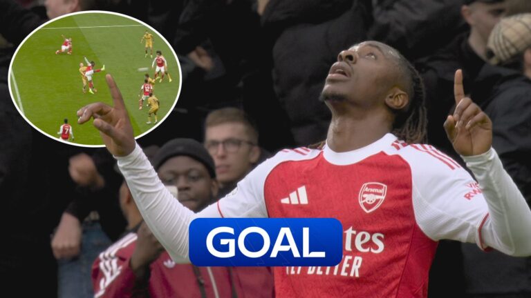 Eze fires in stunning half-volley against former side!