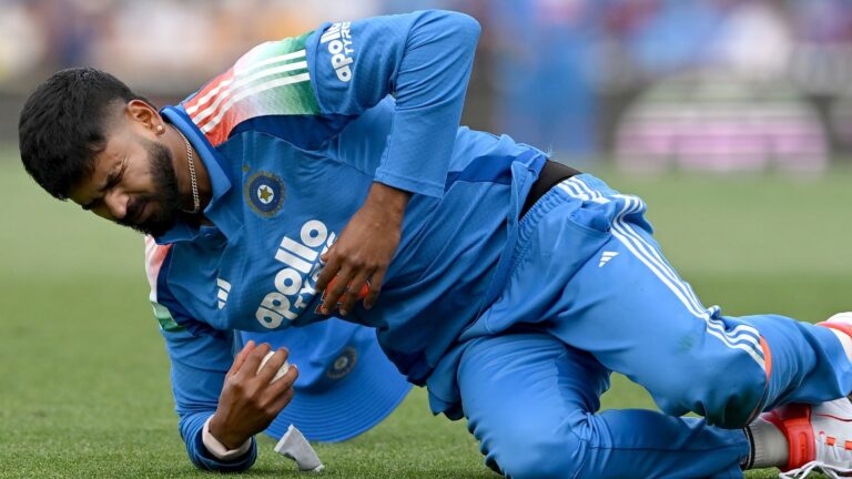 India’s Shreyas Iyer in hospital with lacerated spleen after injury fielding against Australia in final ODI in Sydney | Cricket News