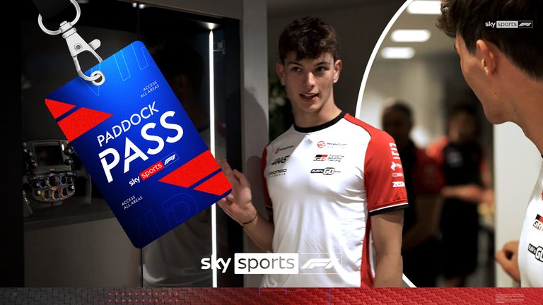 Go behind the scenes with this week's Paddock Pass as Ollie Bearman takes us on a tour of the Haas motorhome at the Emilia Romagna GP.