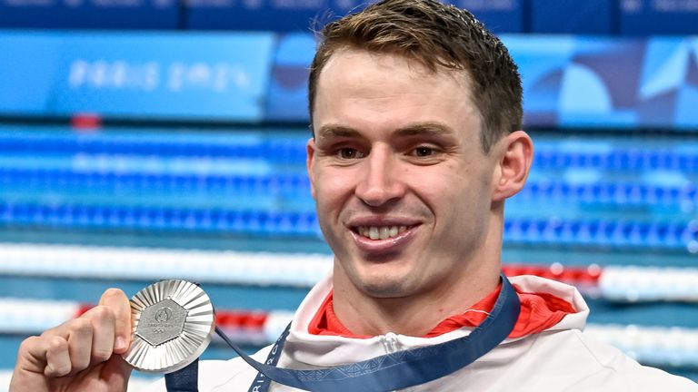 Ben Proud was a silver medallist for Team GB at the 2024 Paris Olympics