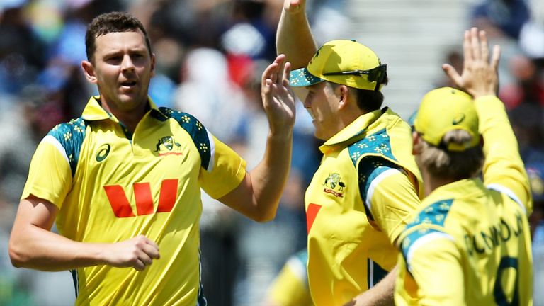 Australia's Josh Hazlewood, ODI cricket (Associated Press)