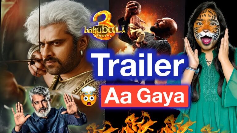 Baahubali 3 Prabhas The Epic Trailer REVIEW | Deeksha Sharma