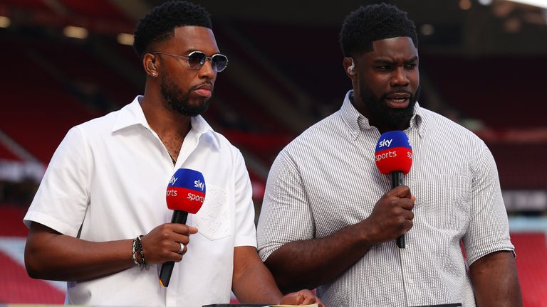 Daniel Sturridge and Micah Richards