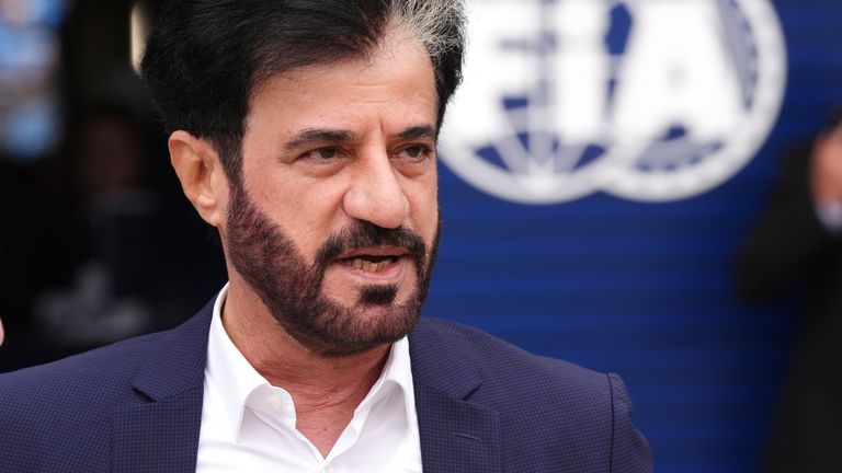 Mohammed Ben Sulayem at the British Grand Prix