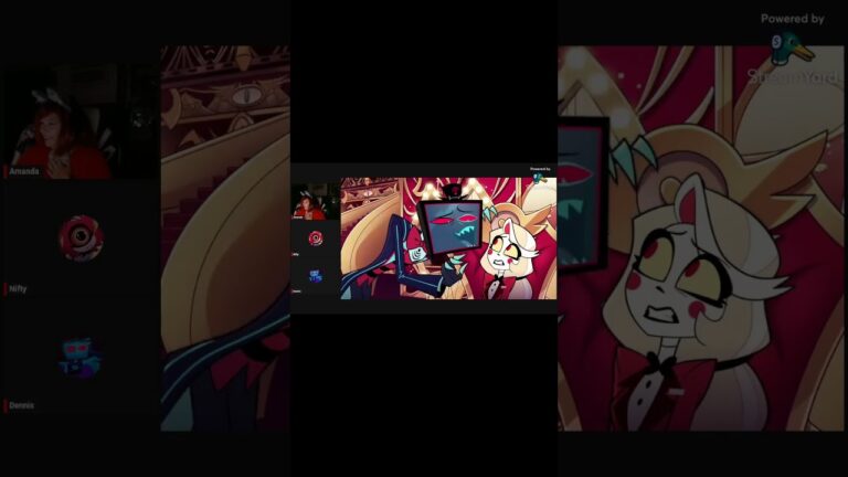 Favorite Characters Hazbin Hotel Season 2 Official Trailer Reaction #hazbinhotel #hazbinhotelseason2