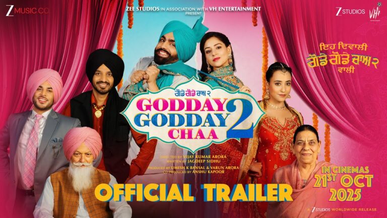 Godday Godday Chaa 2 – Official Trailer | Ammy Virk, Tania, Gitaj, Gurjazz | Vijay Arora | 21st Oct
