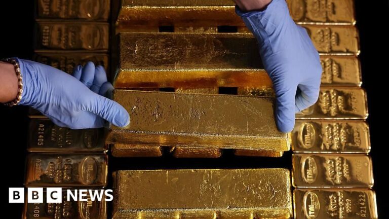 Gold surges past record $4,000 an ounce as uncertainty fuels rally