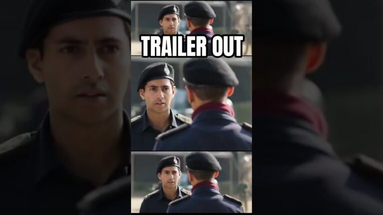 IKKIS OFFICIAL TRAILER #trending #bollywood #hindicinema #armystatus #armylife #shortsfeed