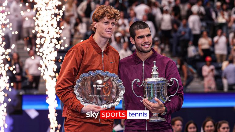 Jannik Sinner and Carlos Alcaraz