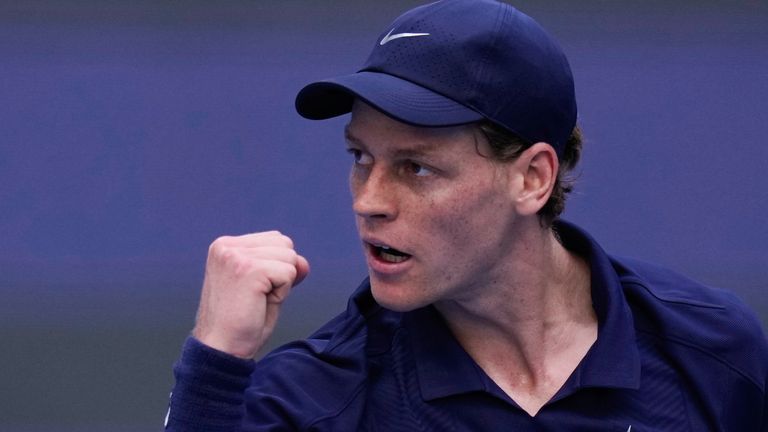 Jannik Sinner is into the final of the China Open in Beijing