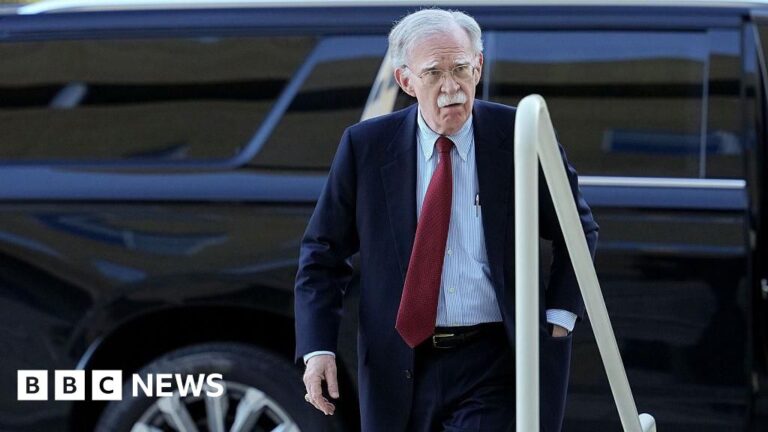 John Bolton arrives in court to face charges for mishandling classified documents