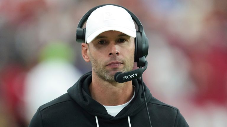 Arizona Cardinals head coach Jonathan Gannon 