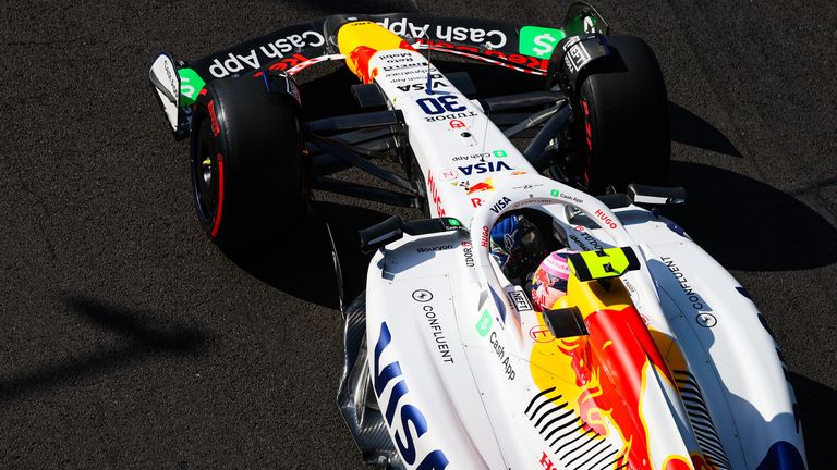 #30 Liam Lawson (AUS, Visa Cash App Racing Bulls F1 Team), F1 Grand Prix of Mexico at Autodromo Hermanos Rodriguez on October 26, 2025 in Mexico City, Mexico. (Photo by HOCH ZWEI) Photo by: HOCH ZWEI/picture-alliance/dpa/AP Images