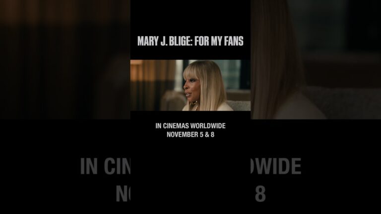 Mary J. Blige: For My Fans Official Trailer | Concert | Ster-Kinekor