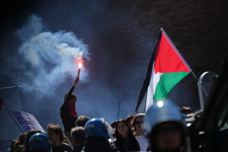Protests in Rome