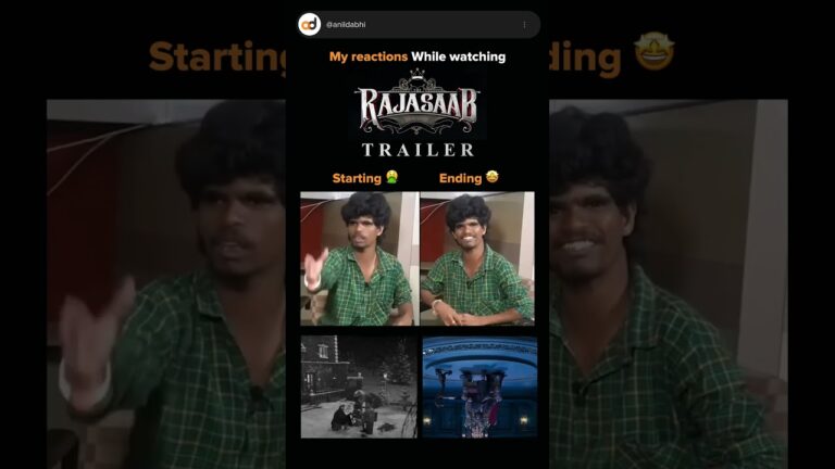 Public Reaction on The Raja Saab (Official Trailer) Hindi #prabhas #bollywood