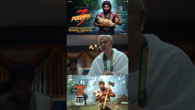 Pushpa 3 The Rampage | Teaser Trailer | Allu Arjun | Pushpa 3 Official Trailer | Sukumar | Trailers