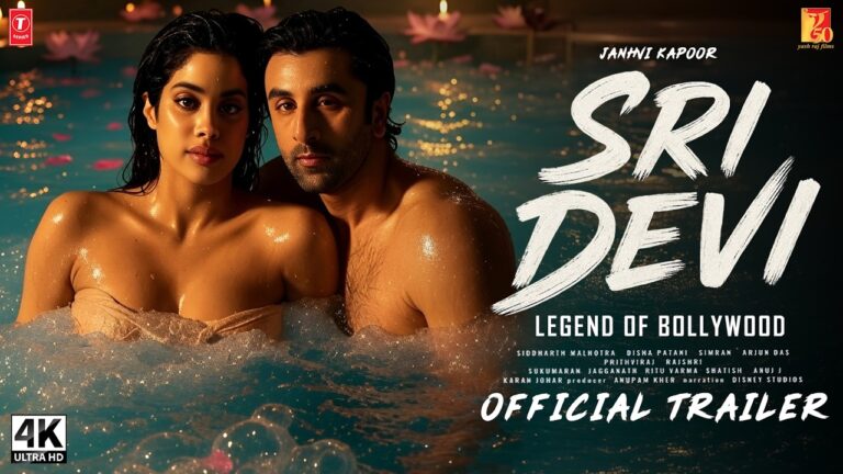 SRIDEVI – Official Trailer | Jhanvi Kapoor | Ranbir Kapoor | Jhanvi Kapoor as Sri Devi | In 2025