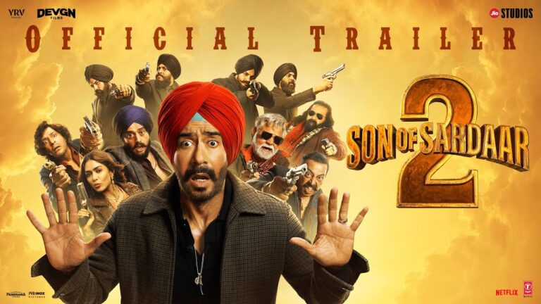 Son Of Sardaar 2 – OFFICIAL TRAILER | Ajay Devgn & Mrunal Thakur | Vijay Kumar Arora | 1st August