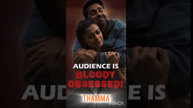 THAMMA LOVE 💕 STORY THAMMA OFFICIAL TRAILER OUT CINEMA #viral #thamma