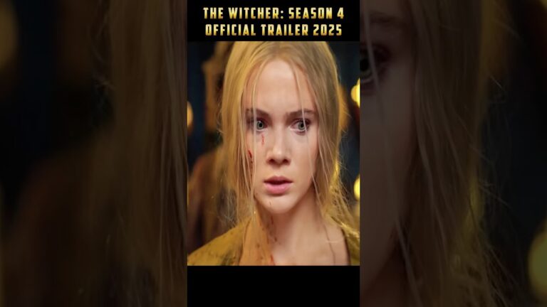 THE WITCHER Season 4 Official Trailer #thewitcher #season4 #netflix #trailer