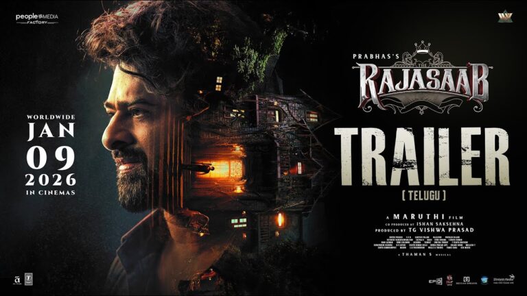 The Raja Saab Telugu Trailer | Prabhas | Maruthi | Thaman S | TG Vishwa Prasad | Jan 9 2026