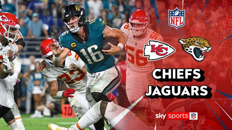 Highlights from the Week 5 matchup between the Kansas City Chiefs and the Jacksonville Jaguars during the 2025 NFL season.