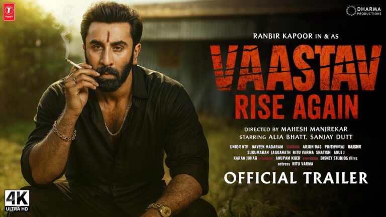 Vaastav: Rise Again – Official Trailer | Ranbir Kapoor | Alia Bhatt | Sanjay Dutt | New Movies 2025