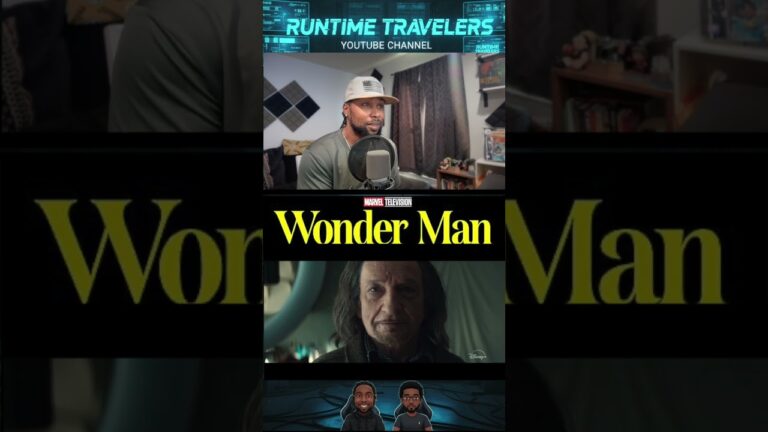 Wonder Man Official Trailer Reaction #marvel #wonderman #yahyaabdulmateenii #benkingsley #reaction