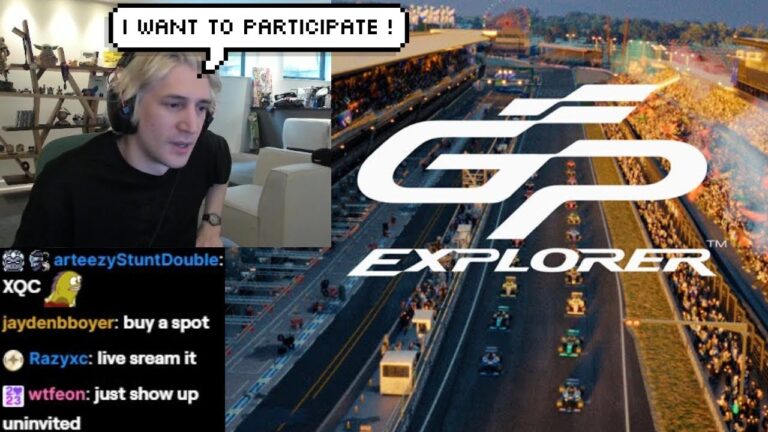 xQc Reacts to GP Explorer 3 | Official Trailer