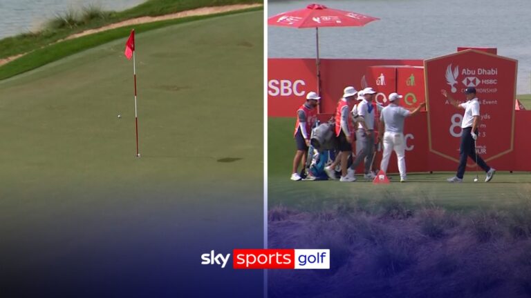‘That is PERFECTION!’ | Åberg sinks stunning hole-in-one!