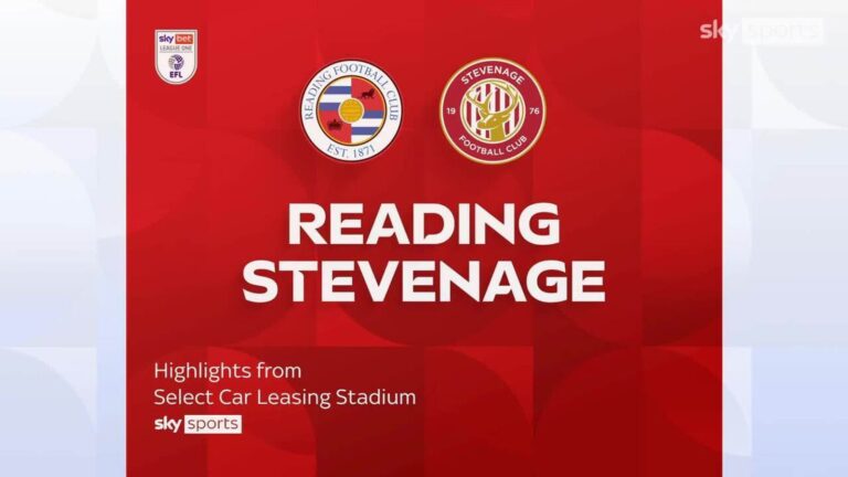 Reading 1-0 Stevenage