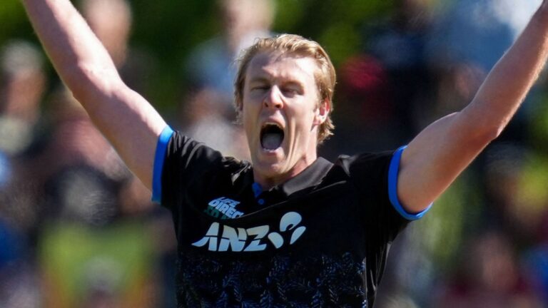 New Zealand vs West Indies: Kyle Jamieson bowls brilliant final over to hold off a late fightback and win third T20I | Cricket News