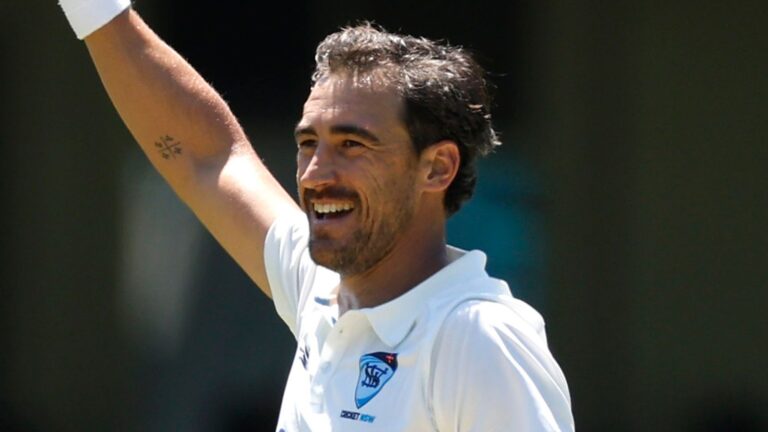 The Ashes: Australia’s Mitchell Starc warms up for England Test series with four-wicket haul in Sheffield Shield | Cricket News