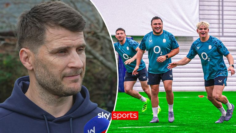 England's Wigglesworth talks to Sky Sports ahead of their test against New Zealand.