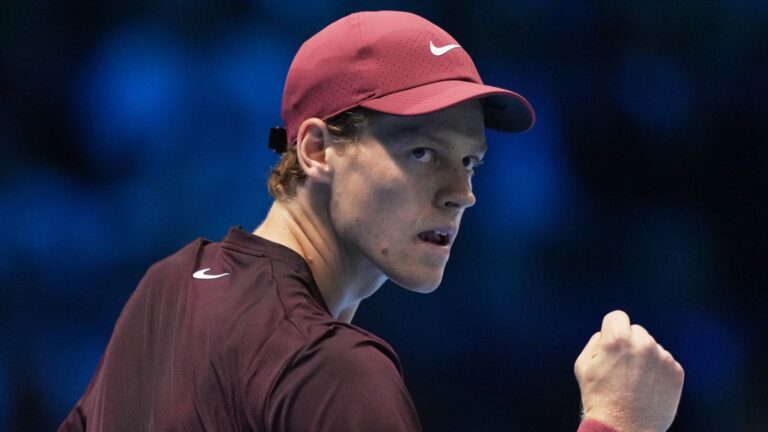 ATP Finals: Jannik Sinner remains on course for title showdown with Carlos Alcaraz after beating Ben Shelton in straight sets | Tennis News