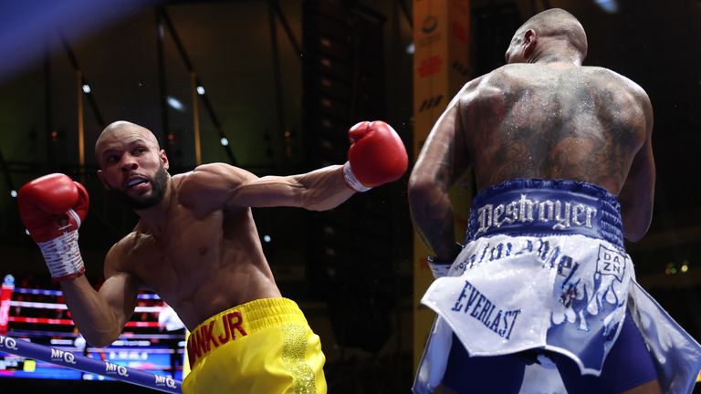 Chris Eubank Jr v Conor Benn (Picture By Mark Robinson Matchroom Boxing)