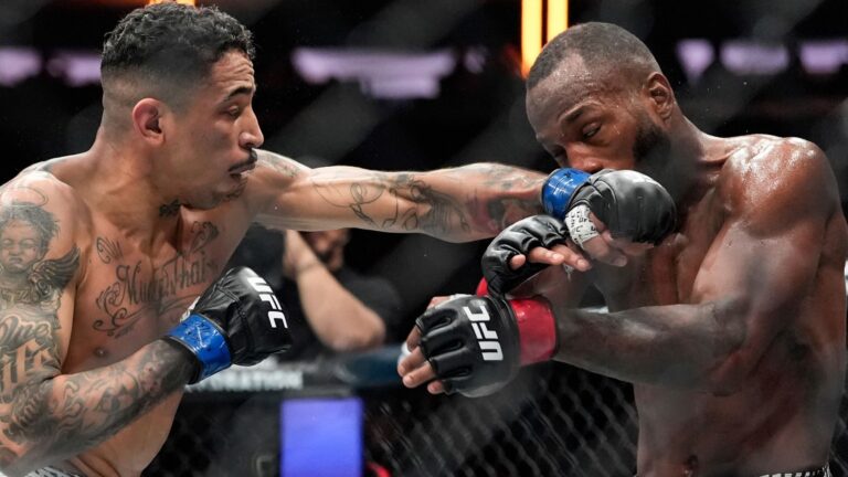 UFC 322: England’s Leon Edwards suffers KO defeat on night Islam Makhachev becomes two-weight champion | WWE News